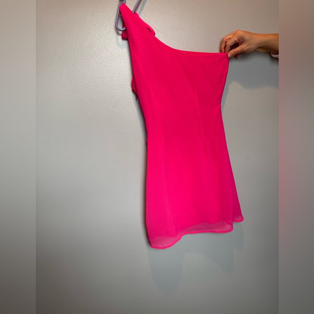 Lucy in the sky pink homecoming dress